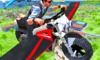 Flying Motorbike Real Simulator